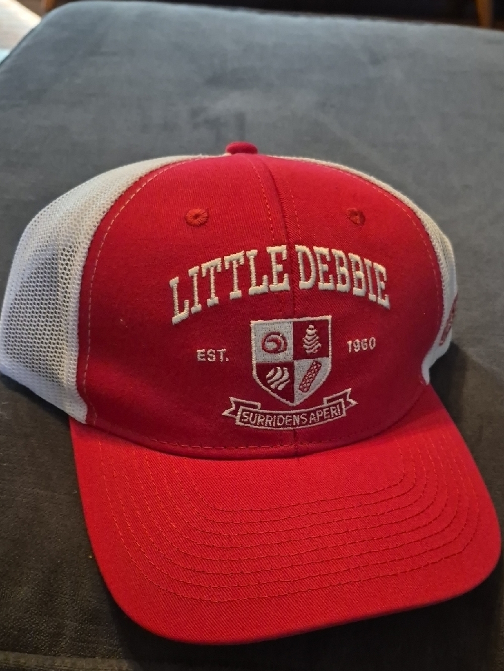 Little Debbie‎ Red and White Mesh Trucker Hat